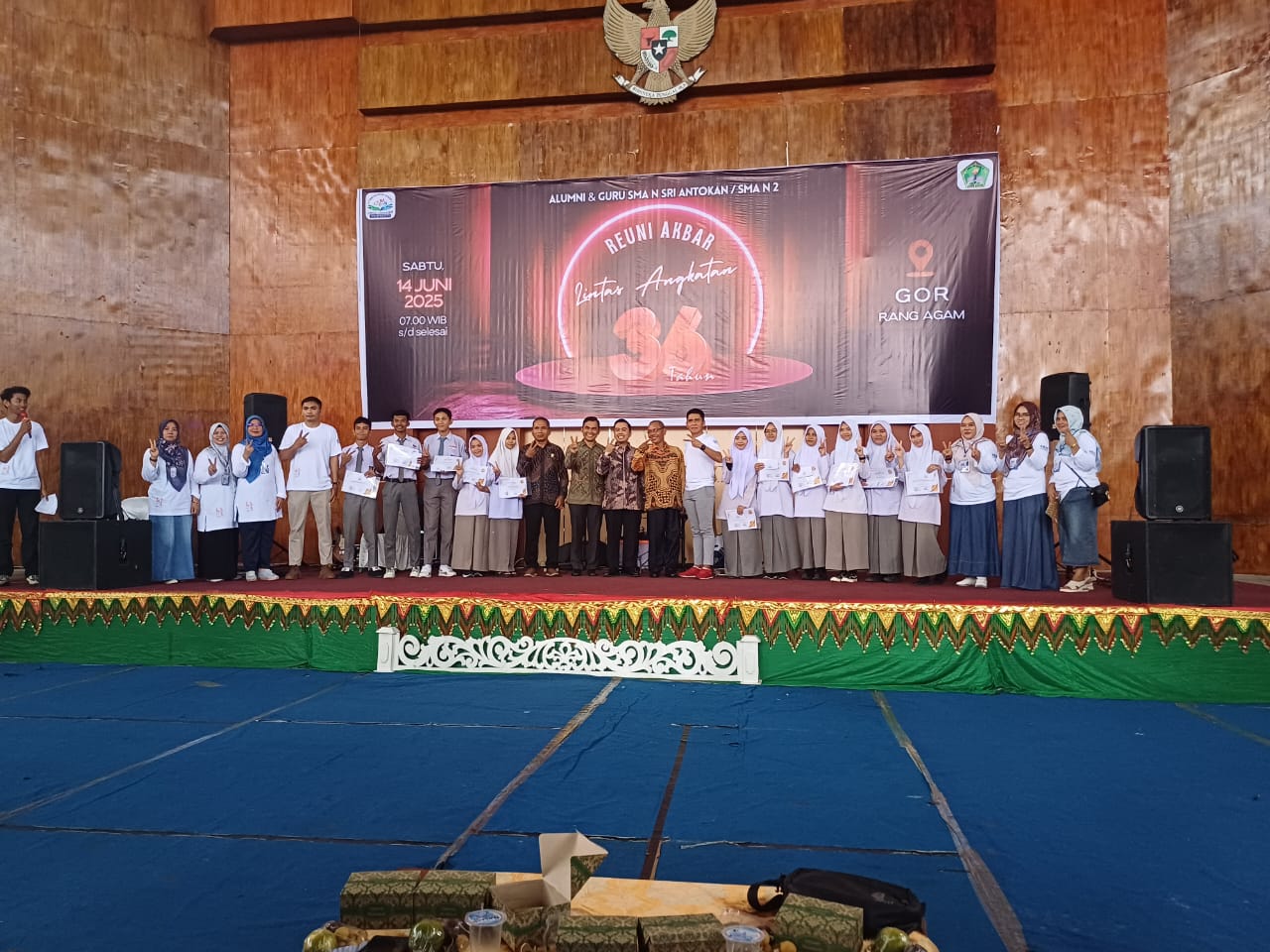 Reuni Akbar Lintas angkatan dan guru SMAN 2 Lubuk basung